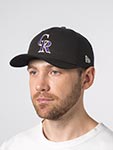 Бейсболка NEW ERA арт. 60646802 Colorado Rockies MLB (черный)